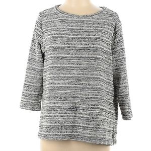 Ann Taylor Loft Grey Blouse